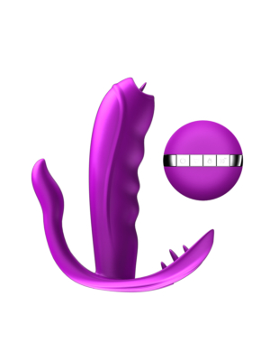 Stimulator-Silicone Panty Vibrator USB 7 Function / Heating
