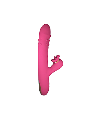 Rabbit Vibrator with Rotation & Licking Tongue – 7+7 Functions