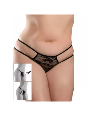 Pipedream Hook Up Crotchless Pleasure Pearl