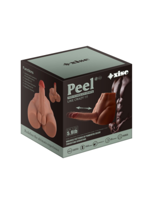 Peel Ass Masturbator and Dildo Thrusting