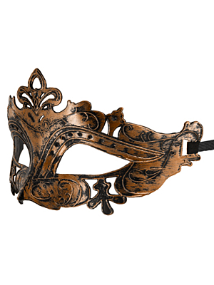 Mysterious Fetish Copper Mask