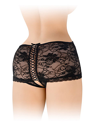 BOXER OUVERT CYNTHIA Black
