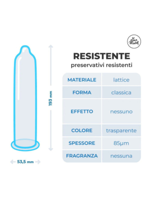 Love Match Resistant condoms 6 pieces
