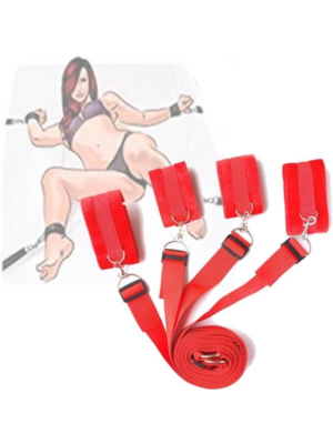 Bed And Foot Restraint Set For Red Bed
