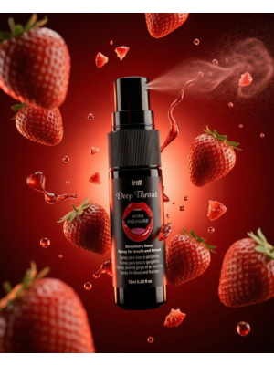 Intt DEEP THROAT SPRAY 12ML - STRAWBERRY