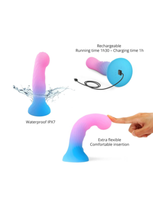 Love to Love Neon Art Candy Loop LED Dildo