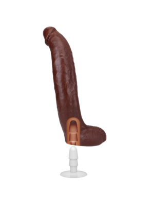 Brickzilla - Realistic ULTRASKYN Dildo - 13 / 33 cm - Chocolate
