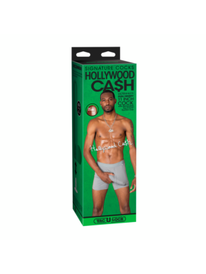 Hollywood Cash - Realistic ULTRASKYN Dildo - 11 / 29 cm - Chocolate