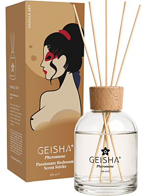 Geisha Pheromone Bedroom Scent Sticks 200 ml - Vanilla Sky
