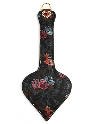 Geisha Floral Jacquard Paddle - Black