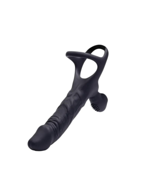 Fantasy Hephaestus Vibrating Dildo for Double Penetration