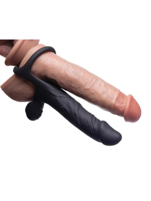 Fantasy Hephaestus Vibrating Dildo for Double Penetration