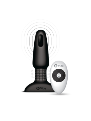 b-Vibe Rimming Plug Black Os