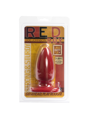 Butt Plug Red Boy The Challenge Red XL