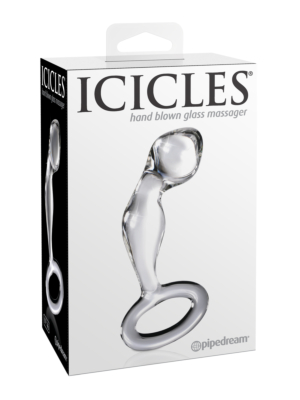 Pipedream Icicles No 46 Transparent Glass Massager