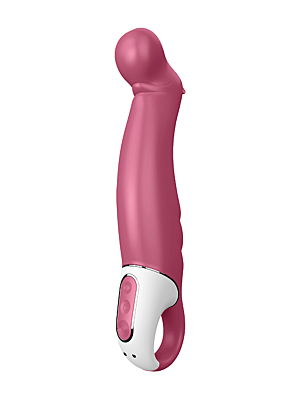 Satisfyer Vibes Petting Hippo - Fuchsia Silicone Toy