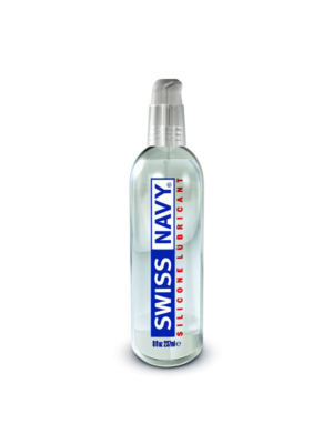 Swiss Navy Silicone Lubricant Transparent 8oz