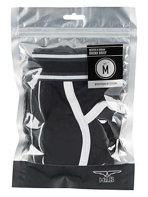 Mister B URBAN Bronx Brief Black
