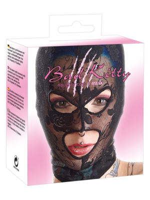 BDSM Hood - You2Toys Spandex Hood Full Mask Open Mouth & Eyes 3 Holes Black