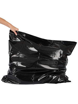 Vinyl Pillowcase - Fetish Collection Vinyl Pillow Case Black 80x80cm