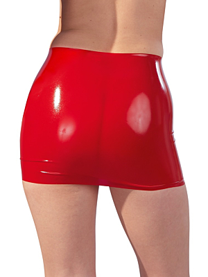 LateX Latex Mini Skirt - Sensual Elegance in Latex