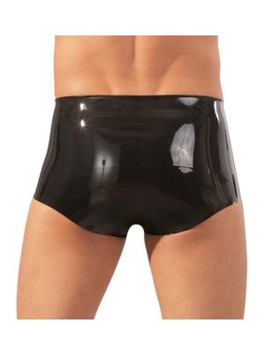 LateX Latex Pants with Penis/Testicle Sleeve