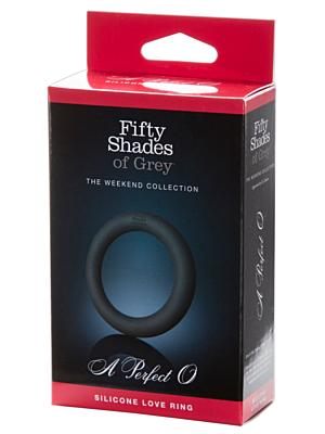 A Perfect O Silicone Cock Ring - Fifty Shades of Grey