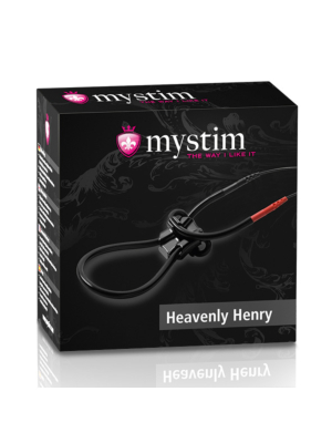 Electro Cock Ring - Mystim Heavenly Henry Black