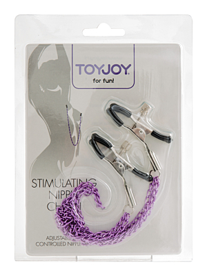 Toy Joy Silver Stimulating Nipple Chain