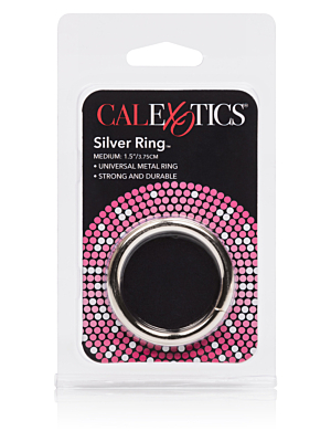 Penis Ring - CalExotics Silver Ring Medium 3.8cm