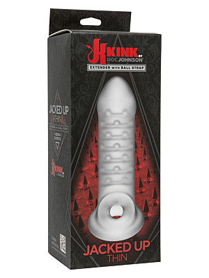 Doc Johnson Transparent Extender with Ball Strap Thin