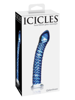 Icicles No 29 Textured Glass Dildo