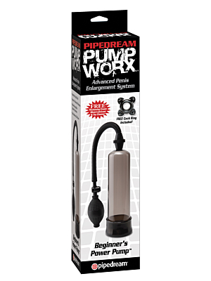 Penis Pump - Pipedream Beginners Power Pump Black