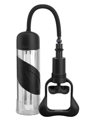 Pipedream Blow Grow Penis Pump - Black, Powerful Performance