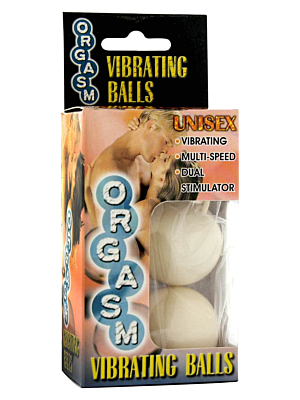 Vibrating Kegel Balls - Seven Creations Vibrating Duoballs Gold