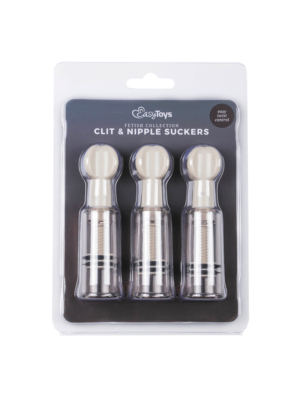 Easytoys Fetish - Nipple & Clit Suckers 3pcs