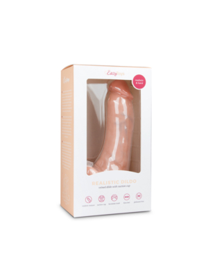 Realistic Dildo - Easytoys Realistic Dildo With Balls 20cm Flesh
