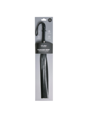Leather Flogger - Easytoys ET290BLK Black