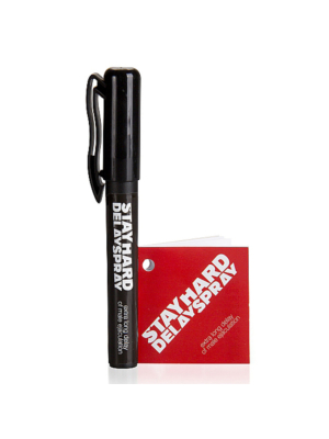 Stay Hard Delay Spray by Pharmquests - Black
