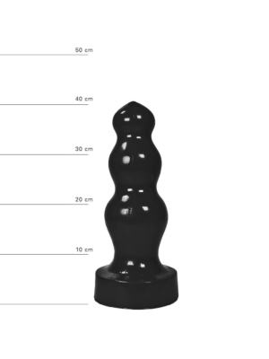 XXL Anal Dildo - All Black AB 56 38cm Black