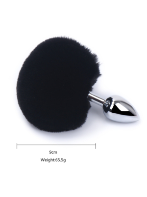 Bunny Tail Plug - Kiotos Bunny Tail Black