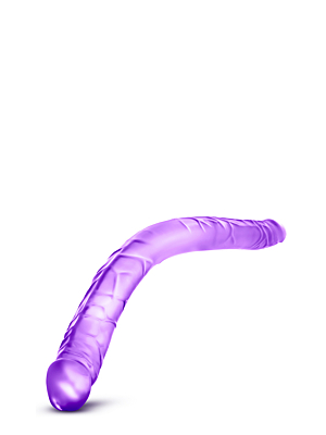 Blush B Yours 16 Inch Double Dildo – Purple