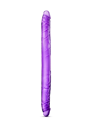 Blush B Yours 16 Inch Double Dildo – Purple