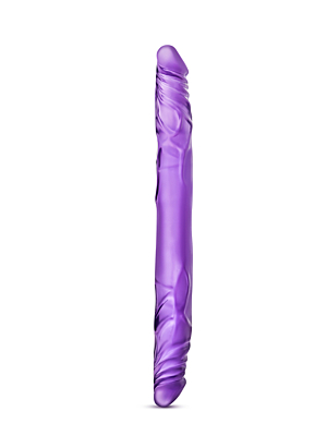 B YOURS 14DOUBLE DILDO PURPLE