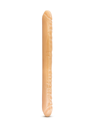 B YOURS 18INCH DOUBLE DILDO BEIGE