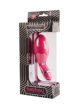 Rechargeable Egg-Shaped Anal Vibrator Sashay Fuchsia - Dreamtoys
