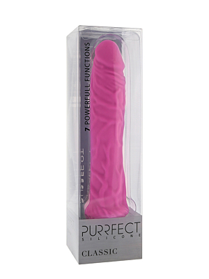 PURRFECT SILICONE CLASSIC 8.5INCH PINK