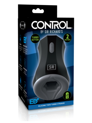 Sir Richards Control Silicone Twin Turbo Stroker 15.5cm
