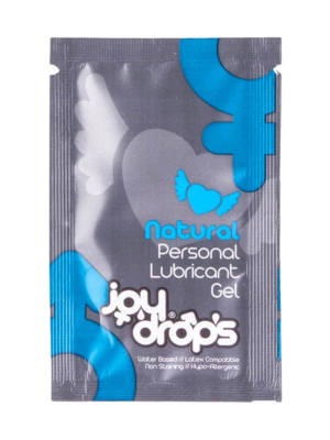 Joydrops Natural Personal Lubricant Gel - 5ml Sachet