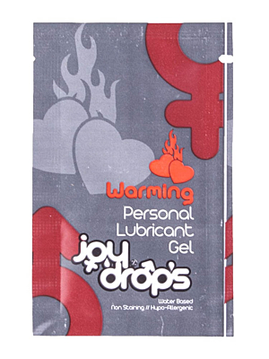 Warming Personal Lubricant Gel - 5ml sachet